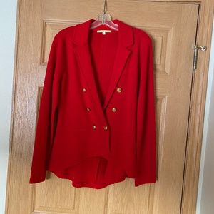 Gianni Bini Blazer, Red, Size Large